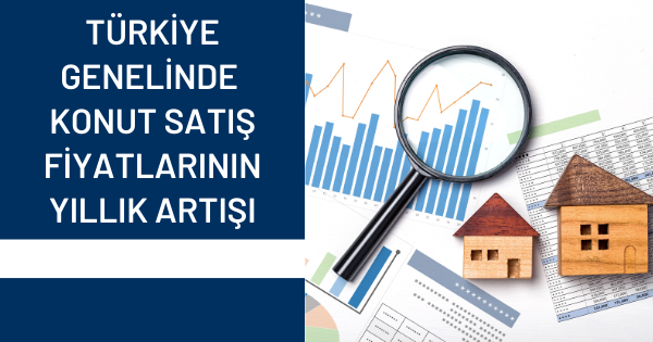 Türkiye Genelinde Konut Satış Fiyatlarının Yıllık Artışı